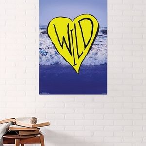 WILD HEART POSTER  WALL DECOR OFFICE HOME GIFT